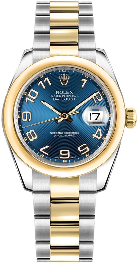 rolex date just dorato e blu|rolex datejust style.